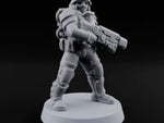 Trust the Moustache Human Armoured Heavy Weapons Soldier B turntable