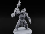 Judgment Swings Down Gnoll Armoured Jackal Warrior with Ankh and Staff turntable