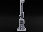 Always Watching, Never Logging Off Sci-Fi Terminal Pillar with Security Camera turntable