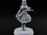 Royal Service, Tips Optional Human Civilian with Drinks A turntable