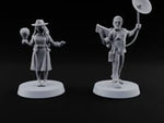 Gadgets and Grimoires Human Civilians with Orb, Book and Dish turntable
