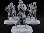 Dead Tired and Still Walking Zombies with Axe, Hammer, Bagpipes and Arrows turntable