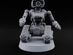 Rolling Out the Welcome Mat Modron Tracked Robot with Camera Head turntable