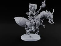 Saddle Up, Drone Nobody Chasme Winged Insect Demon Rider on Giant Insect Mount turntable
