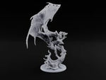 Riderless and Ravenous Vampire Spawn Winged Predator on Gnarled Tree turntable