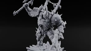 Heavy Metal, Heavier Hands Ogre Armoured Brute B turntable