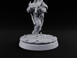 Spikes, Smoke and Scripture Human Spiked-Armour Soldier D turntable