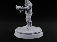 Spikes, Smoke and Scripture Human Spiked-Armour Soldier C turntable