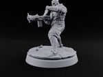 Spikes, Smoke and Scripture Human Spiked-Armour Soldier F turntable