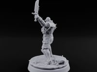 Spikes, Smoke and Scripture Human Spiked-Armour Soldier J turntable