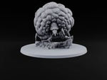 A Tick Away From Bursting Giant Tick with Bloated Lumpy Abdomen turntable