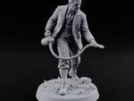 Tenure Cannot Save Him Now Human Professor with Canister Sprayer and Hose turntable