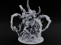 Nothing Brotherly About It Dunwich Horror with Horns, Claw-Limbs and Dead Trees turntable