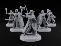 Pray Loud, Swing Louder Human Female Armoured Nuns turntable