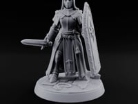 Pray Loud, Swing Louder Human Female Armoured Nun B turntable