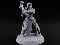 Pray Loud, Swing Louder Human Female Armoured Nun F turntable