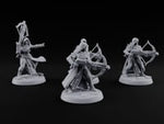 Pray, Then Aim Human Female Hooded Crossbow Arbalists turntable