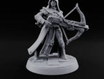Pray, Then Aim Human Female Hooded Crossbow Arbalist C turntable