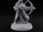 Pray, Then Aim Human Female Hooded Crossbow Arbalist D turntable