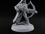 Pray, Then Aim Human Female Hooded Crossbow Arbalist A turntable