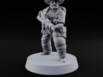Brims Low, Bullpups Up Human Rifleman in Slouch Hat C turntable