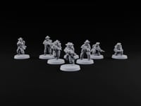Brims Low, Bullpups Up Riflemen in Slouch Hats turntable
