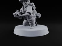 Brims Low, Bullpups Up Human Rifleman in Slouch Hat H turntable
