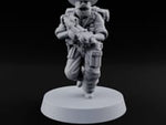 Brims Low, Bullpups Up Human Rifleman in Slouch Hat B turntable