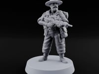 Brims Low, Bullpups Up Human Rifleman in Slouch Hat E turntable