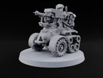 Hat Tipped, Barrel Levelled Warforged Tracked Anti-Tank Automaton turntable