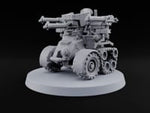 Rolling Thunder, Four Barrels Warforged Wheeled-Tracked Automaton turntable