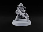 Beards Bristling, Rifles Humming Human Heavy Tesla Rifle Soldier F turntable