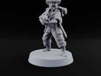 Beards Bristling, Rifles Humming Human Heavy Tesla Rifle Soldier D turntable