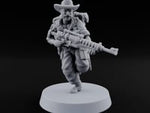 Beards Bristling, Rifles Humming Human Heavy Tesla Rifle Soldier A turntable