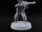 Aim High, Aim Low Human Bearded Sniper B turntable