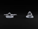 Reload Faster, Aim Truer Human Bearded Soldiers turntable