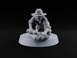Reload Faster, Aim Truer Human Bearded Soldier B turntable
