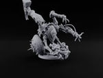 Spiked Wheel, Spiked Mood Warforged Wheeled Automaton with Spiked Wheel and Weapon Arms C turntable