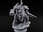 Short on Height, Long on Steel Gnome Tinker Piloting Steam-Powered Mech Suit with Twin-Barrel Cannon turntable