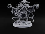 Hands to Spare Warforged Automaton with Hooked Hose Arms and Tattered Cape turntable