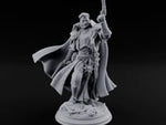 Unimpressed by Bones Underfoot Human Pistol Officer in Skull-Badged Greatcoat and Cape turntable