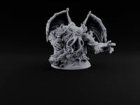 Lighthouse Keeper's Worst Night Cthulhu Winged Tentacle-Faced Horror turntable