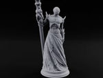 Risen Wearing Rags Nothic One-Eyed Spined Stalker with Crystal Staff turntable