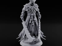 Both Cleavers Down, Nobody Home Human Hooded Cultist with Twin Cleaver Blades turntable
