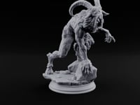 Came Down Hungry Barlgura Horned Shaggy Demon turntable