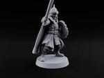 Horn, Banner and Blade Human Steppe Commander A turntable
