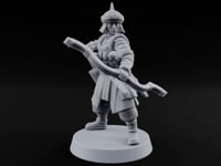 Steppe Wind at Their Backs Human Steppe Archer B turntable