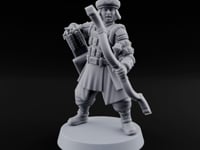 Steppe Wind at Their Backs Human Steppe Archer H turntable