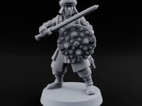 Shields Studded, Steel Singing Human Steppe Swordsman A turntable