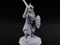 Shields Studded, Steel Singing Human Steppe Swordsman C turntable